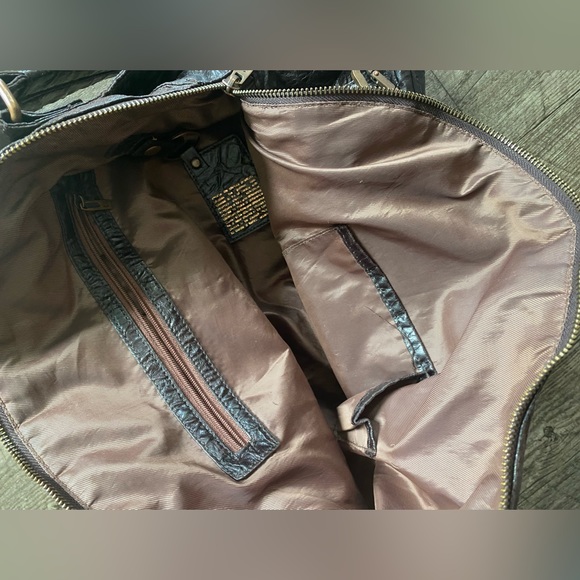 MATT and NAT large boho bag, crossbody shoulder vegan bag/purse excellent shape - Picture 6 of 6